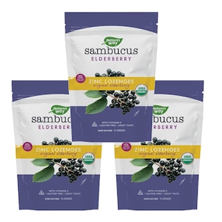 Foto 1 | Pastillas Nature's Way Organic Sambucus Zinc Con Saúco 24 - Venta Internacional.