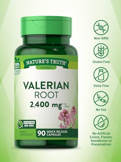 Foto 3 | Suplemento Nature's Truth, Cápsulas De Raíz De Valeriana, 2400 Mg, 90 Unidades - Venta Internacional.