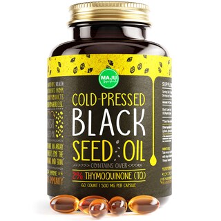 Foto 1 | Suplemento De Aceite De Semilla Negra Maju Superfoods 60 Cápsulas 500 Mg - Venta Internacional.