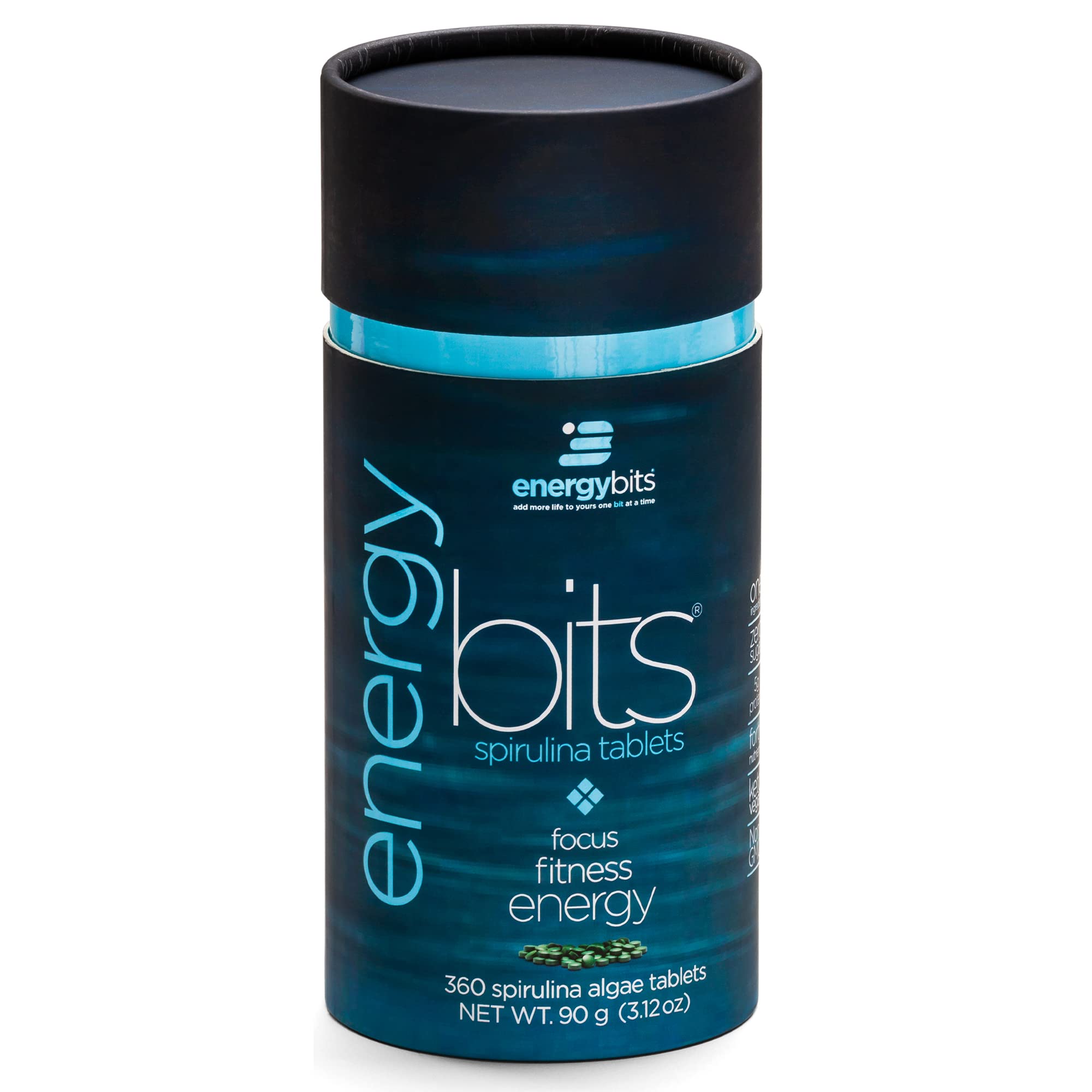 Foto 2 pulgar | Suplemento Energybits En Tabletas Puras De Espirulina Y Algas - Venta Internacional.