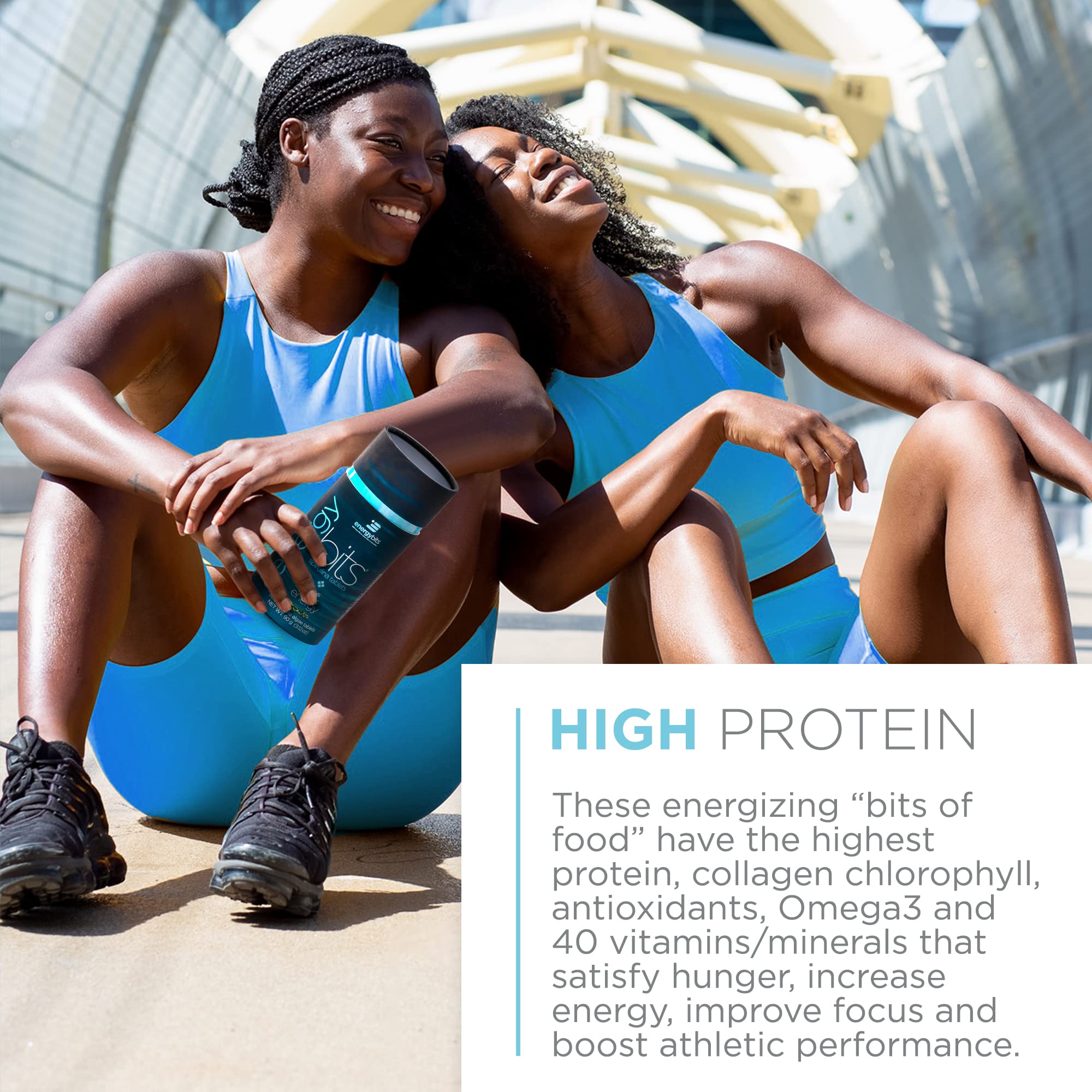 Foto 4 pulgar | Suplemento Energybits En Tabletas Puras De Espirulina Y Algas - Venta Internacional.