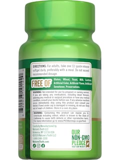 Foto 7 | Suplemento De Vitamina A De Nature's Truth, 10 000 Ui, Cápsulas Blandas, 100 Unidades - Venta Internacional.