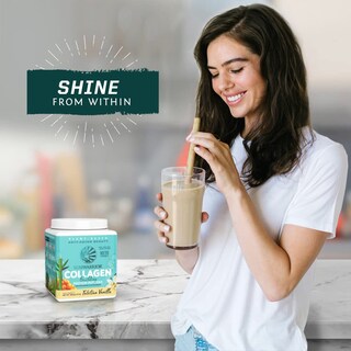Foto 7 | Proteína De Colágeno Vegana En Polvo Sunwarrior Vanilla, 20 Porciones - Venta Internacional.