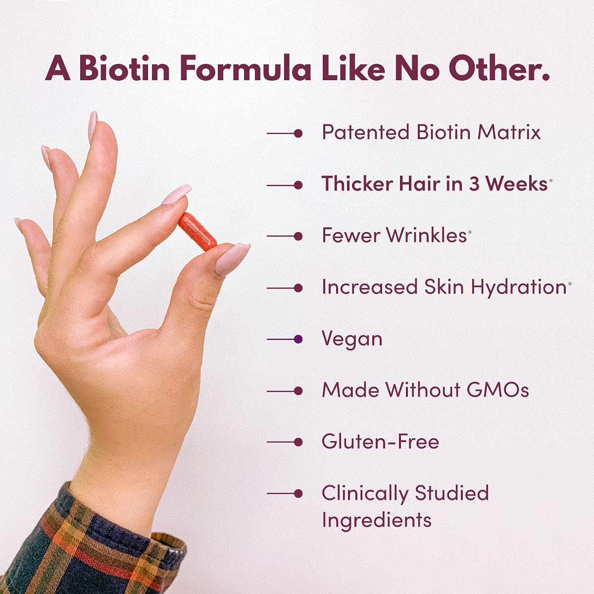 Foto 4 pulgar | Supplement Purity Products Mybiotin Proclinical 30 Cápsulas - Venta Internacional.