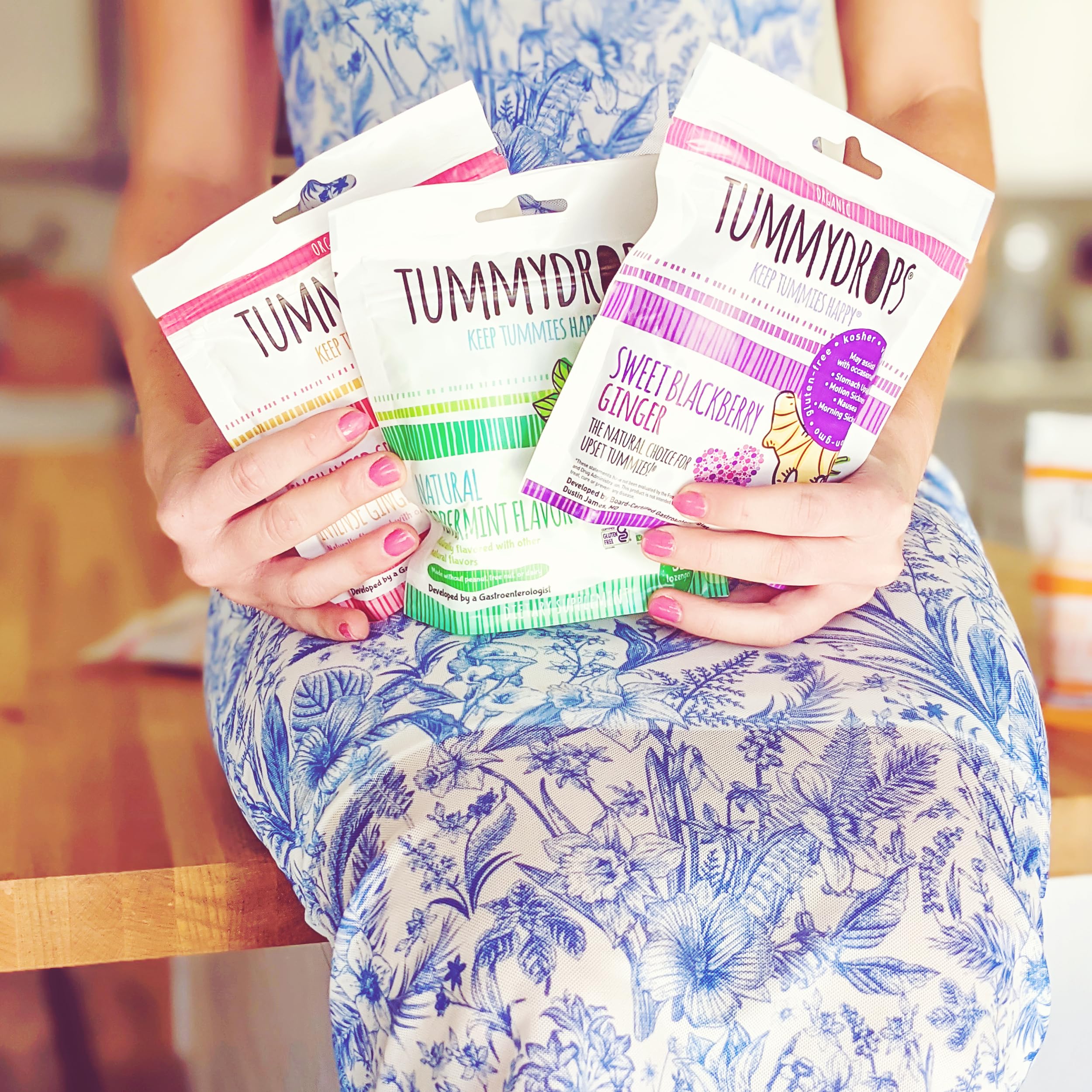 Foto 7 pulgar | Pastillas Para El Abdomen Sweet Blackberry Ginger Organic X33 - Venta Internacional.