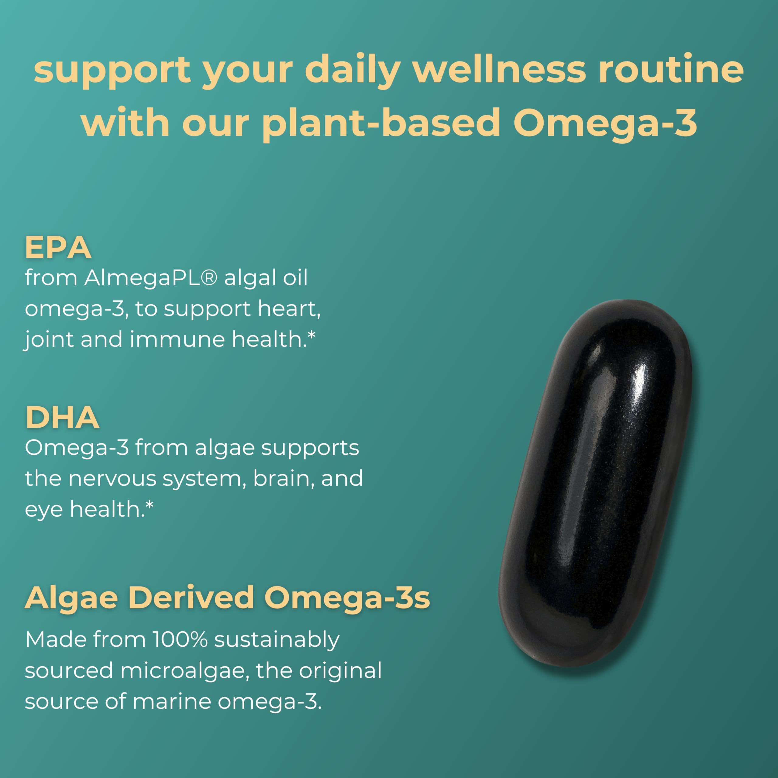 Foto 4 pulgar | Suplemento Iwi Life Omega-3 Algae 30 Cápsulas Blandas (30 Porciones) - Venta Internacional.