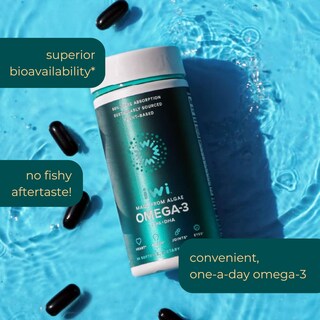 Foto 4 | Suplemento Iwi Life Omega-3 Algae 30 Cápsulas Blandas (30 Porciones) - Venta Internacional.