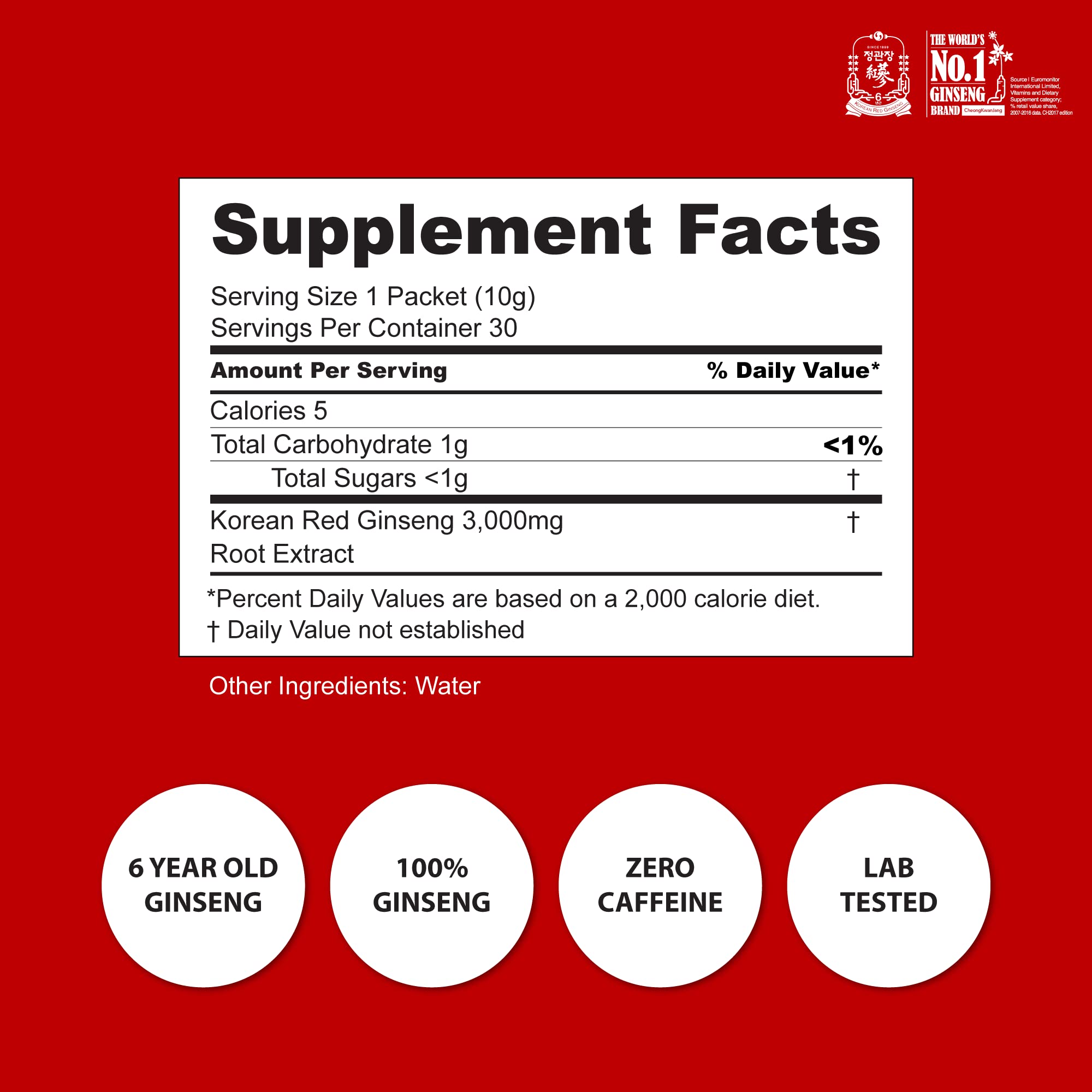 Foto 8 pulgar | Suplemento De Extracto De Ginseng Rojo Coreano Cheongkwanjang 3000 Mg - Venta Internacional.