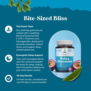 Foto 3 | Gominolas Calmantes Natures Craft Para Adultos Con Ashwagandha, 90 Unidades - Venta Internacional.