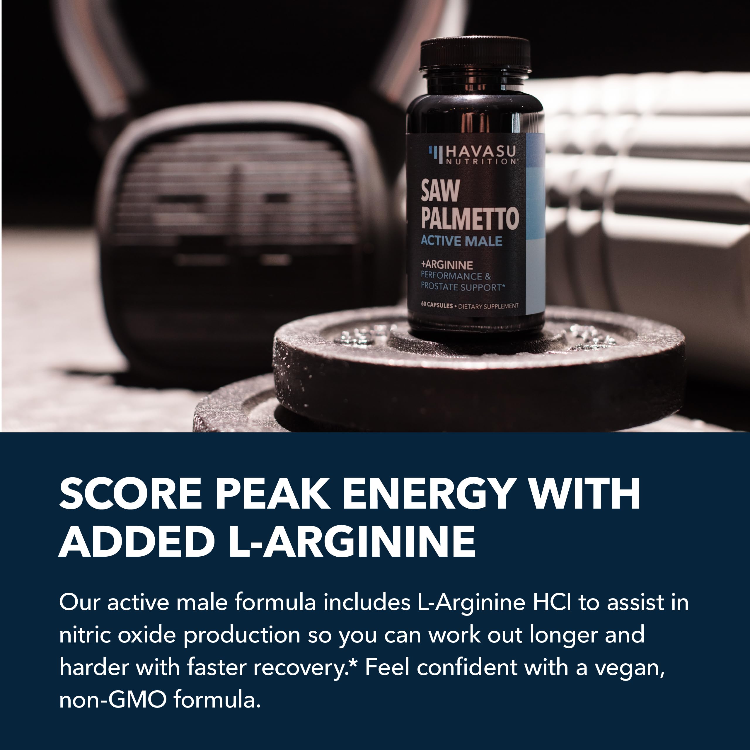 Foto 7 pulgar | Suplemento De Palma Enana Americana De Havasu Nutrition Con L-arginina 1000 Mg - Venta Internacional.