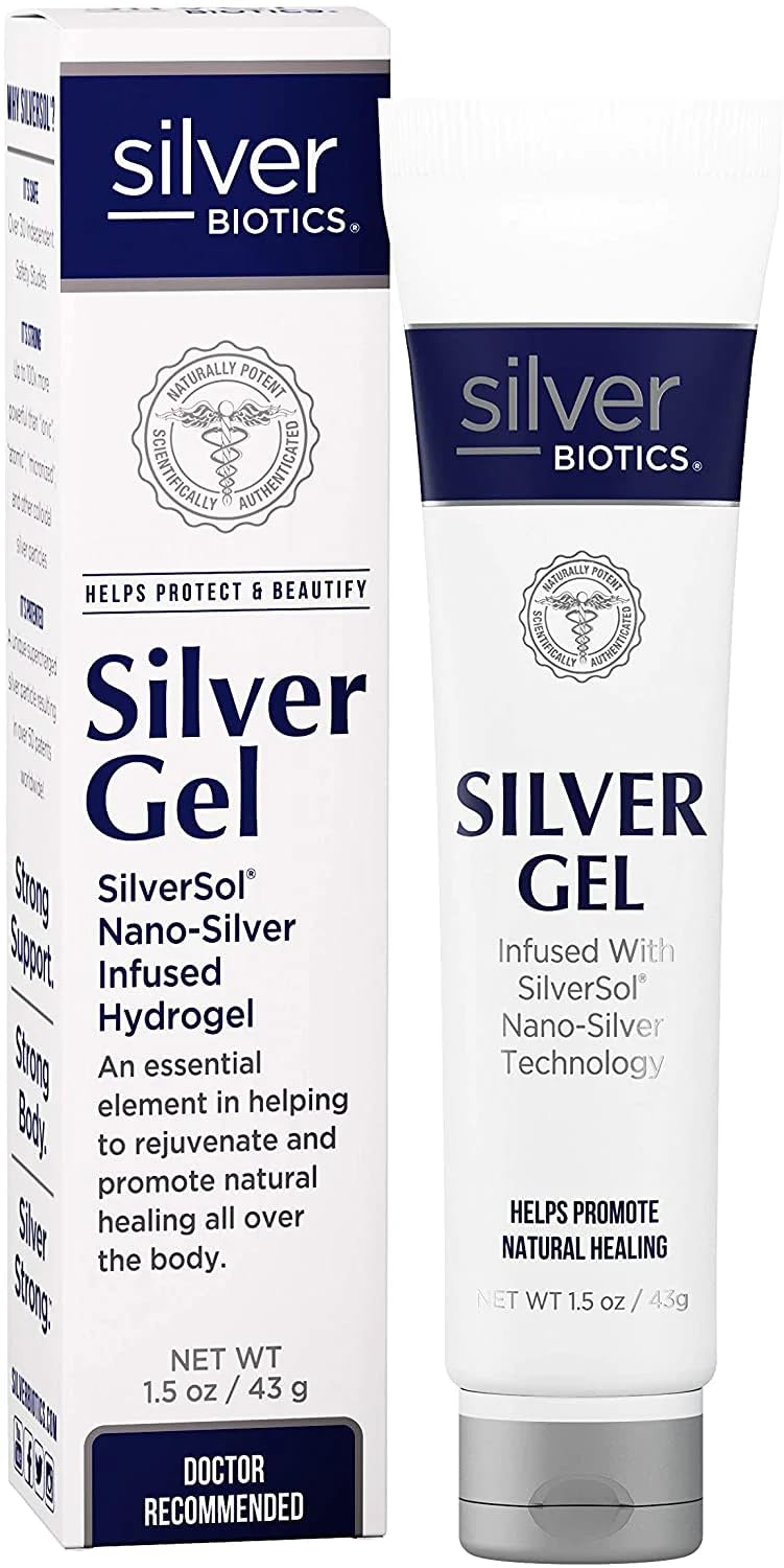 Foto 2 pulgar | Gel American Biotech Labs Silver Biotics, Plata Coloidal, 45 Ml - Venta Internacional.