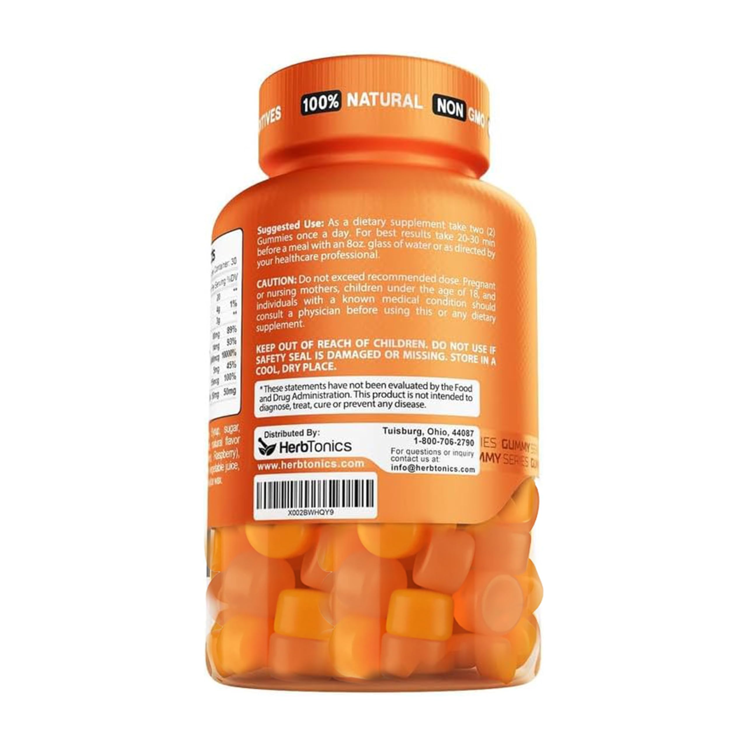 Foto 7 pulgar | Gomitas De Colágeno Herbtonics, Multicolágeno Para Mujer, 60 Unidades - Venta Internacional.