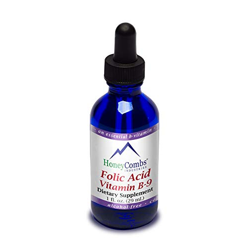 Suplemento Honeycombs Con Vitamina B9 (ácido Fólico) Líquido, 30 Ml - Venta Internacional.