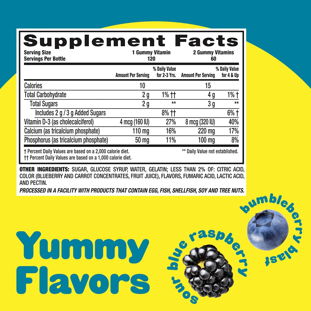 Foto 6 pulgar | Gummy Vitamin L'il Critters Bone Support Para Niños, 120 Unidades - Venta Internacional.