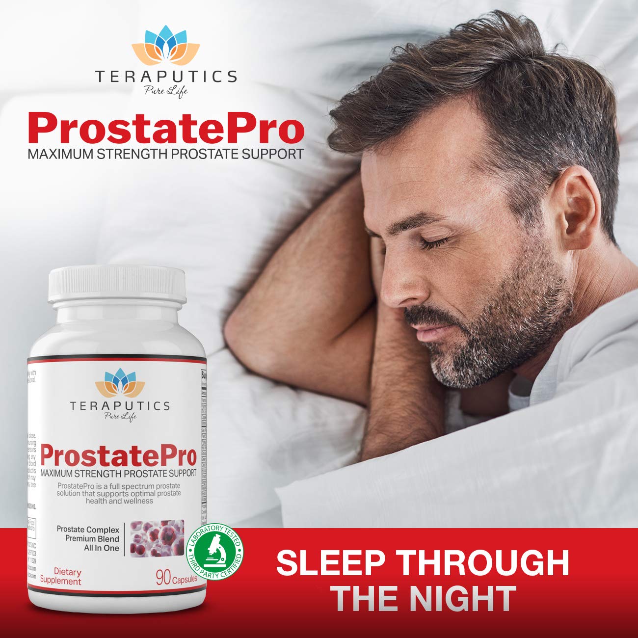 Foto 5 pulgar | Suplemento Teraputics Prostatepro 90 Cápsulas Para Hombres - Venta Internacional.