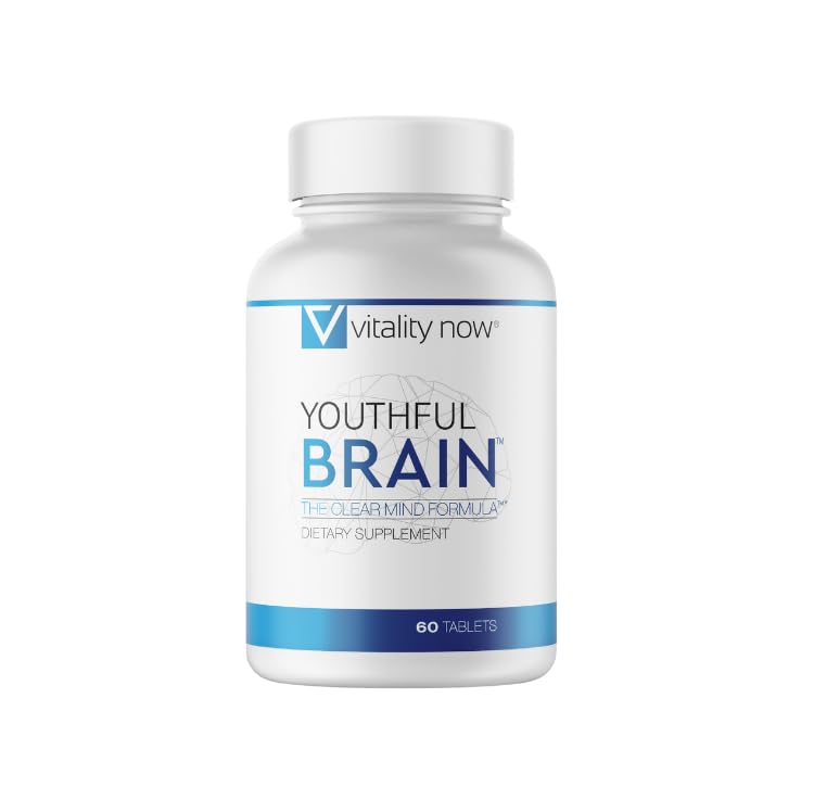Supplement Vitality Now Youthful Brain Memory Support 60 Comprimidos - Venta Internacional.
