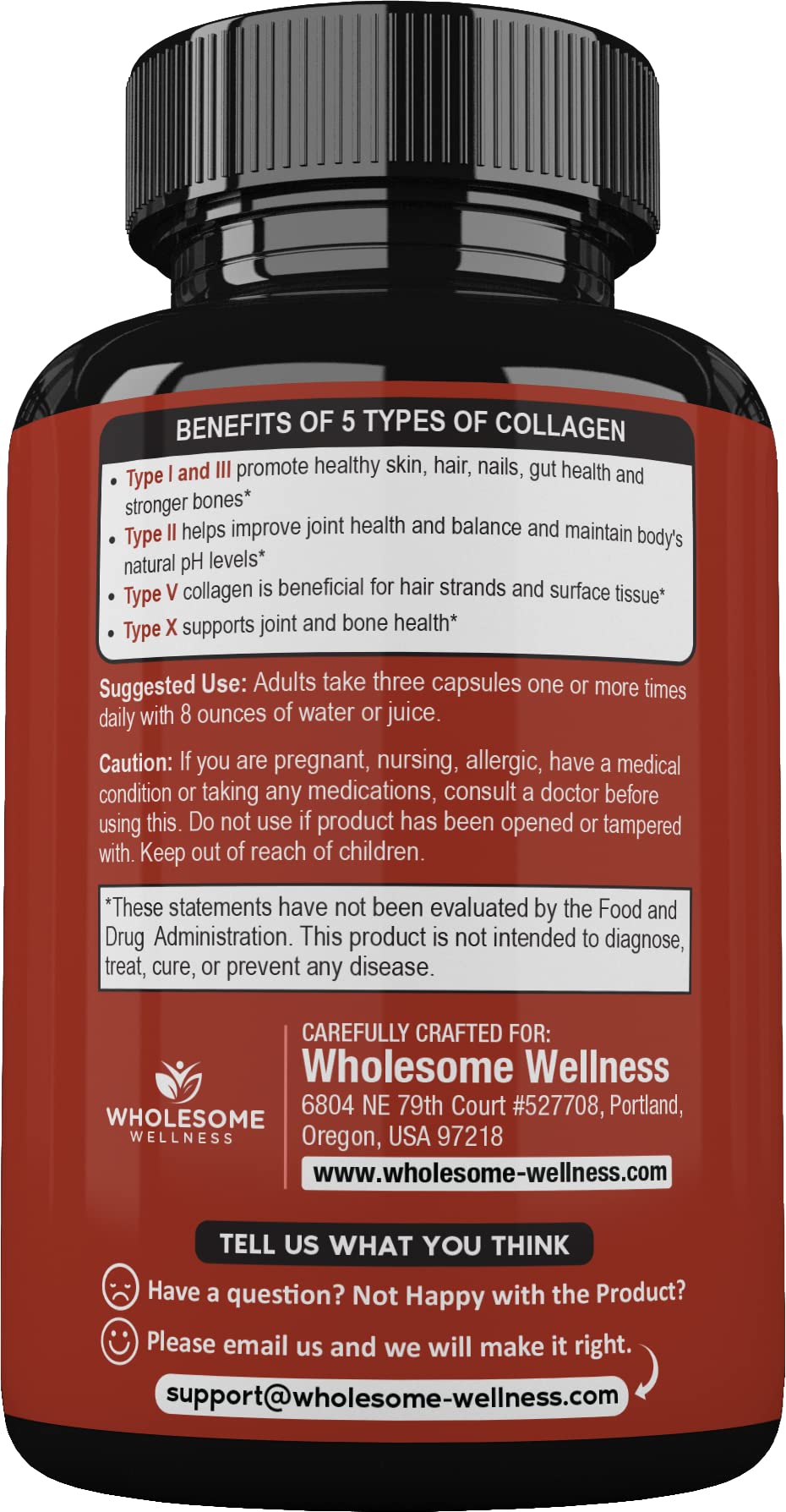 Foto 7 | Píldoras De Colágeno Wholesome Wellness Super-absorb Multi 90 Cápsulas - Venta Internacional.