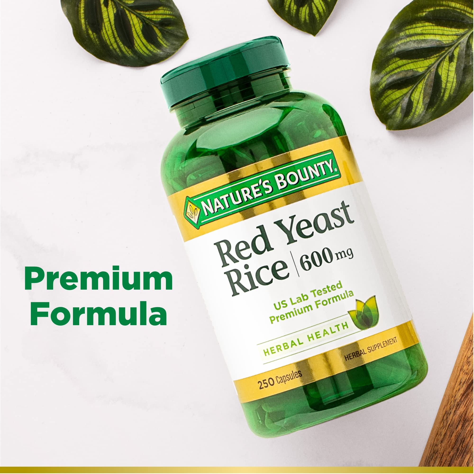 Foto 5 pulgar | Suplemento De Arroz De Levadura Roja Nature's Bounty, 600 Mg, 250 Cápsulas - Venta Internacional.