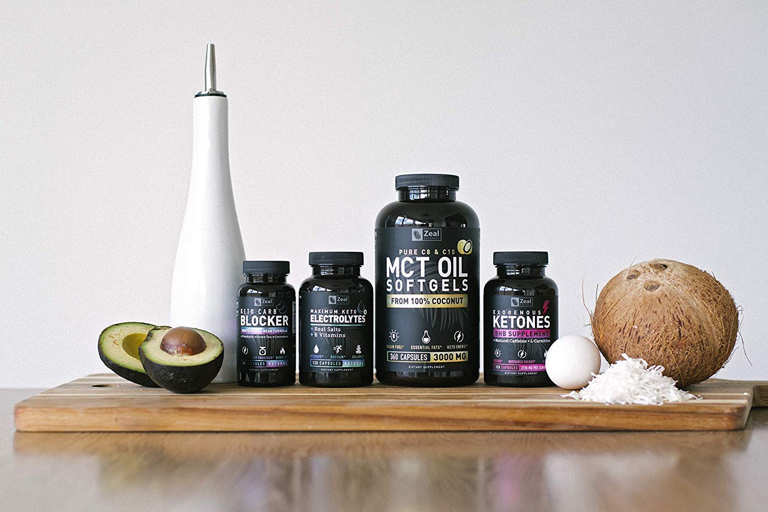 Foto 7 | Cápsulas De Aceite Mct Zeal Naturals 3000 Mg 360 Cápsulas Blandas Durante 4 Meses - Venta Internacional.