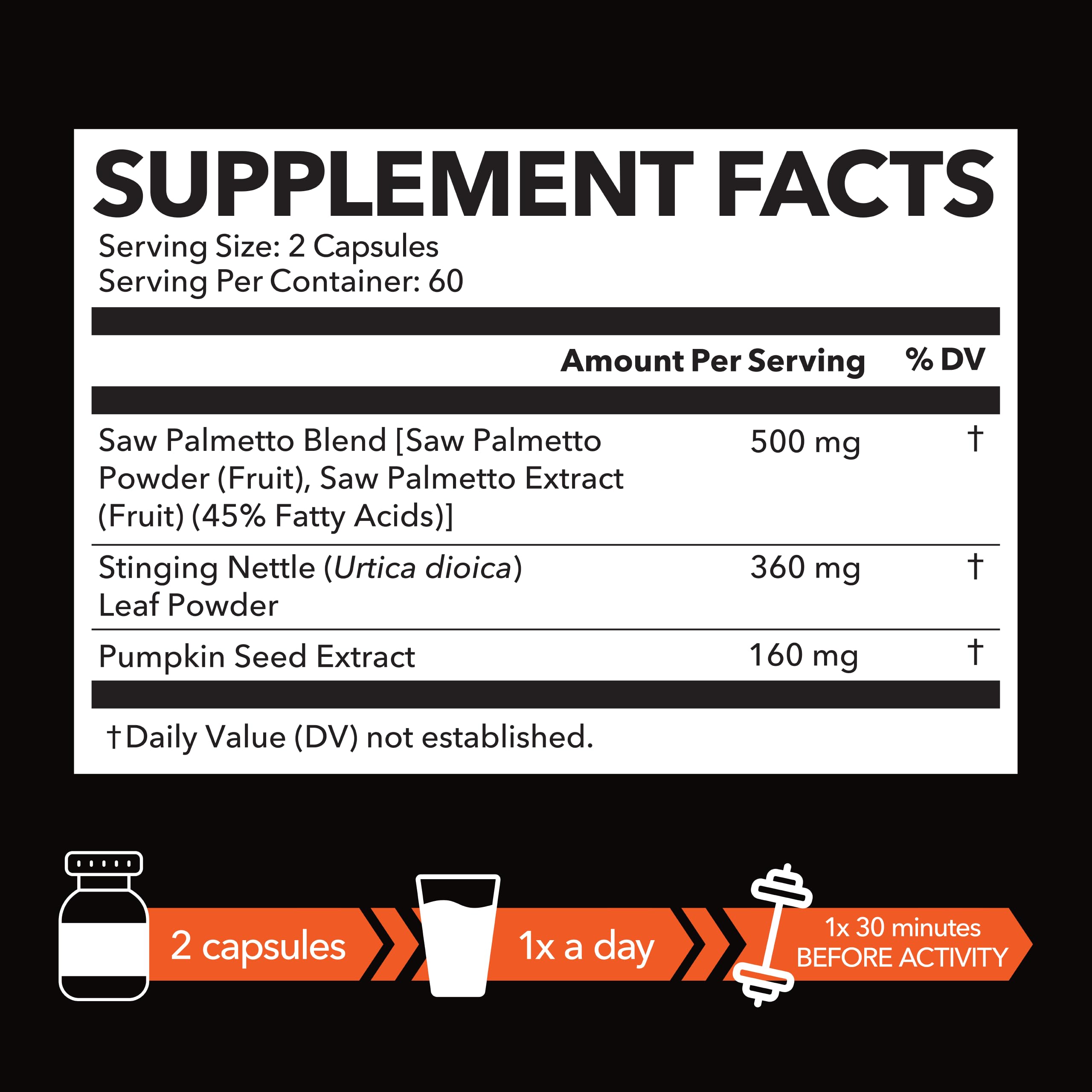 Foto 3 pulgar | Suplemento Havasu Nutrition Saw Palmetto 3x Formula Para Hombres - Venta Internacional.