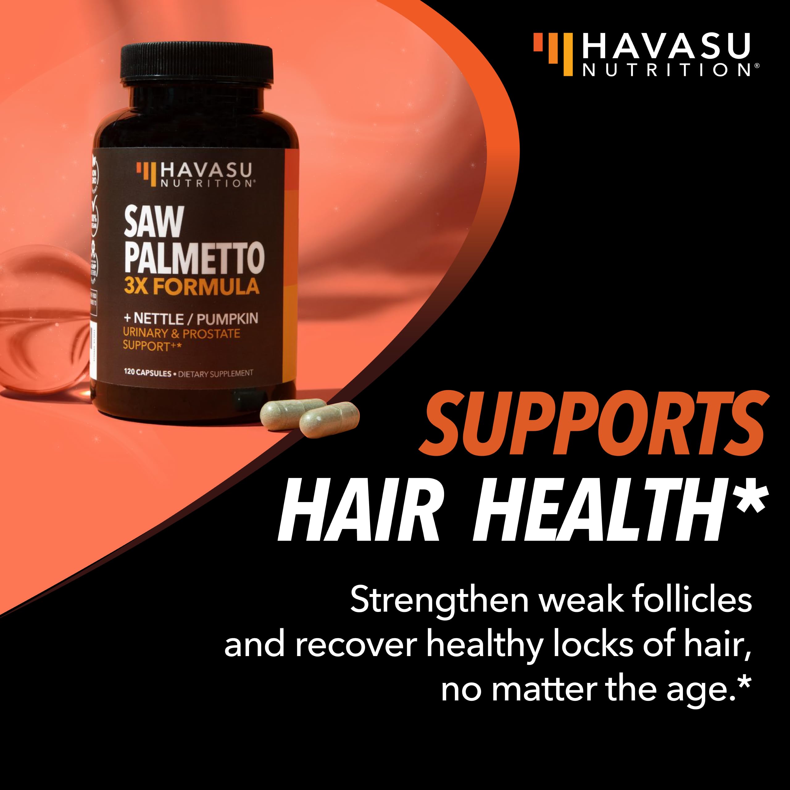 Foto 7 pulgar | Suplemento Havasu Nutrition Saw Palmetto 3x Formula Para Hombres - Venta Internacional.