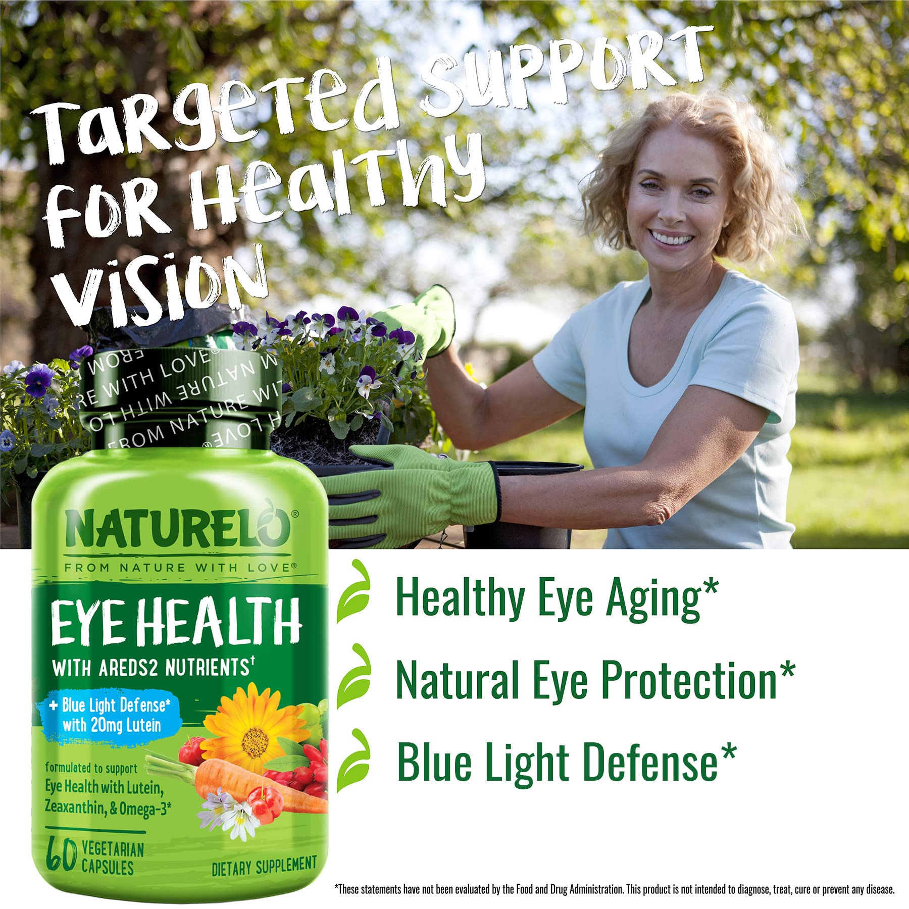 Foto 7 pulgar | Suplemento Naturelo Eye Vitamins Areds 2 Formula 60 Cápsulas - Venta Internacional.