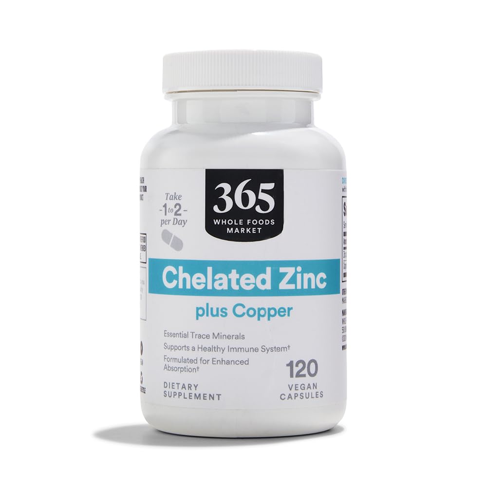 Foto 1 | Suplemento 365 Everyday Value De Zinc Quelado Y Cobre, 120 Quilates - Venta Internacional.