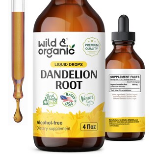 Foto 1 | Limpiador De Hígado Con Diente De León Tincture Wild & Organic, 120 Ml - Venta Internacional.