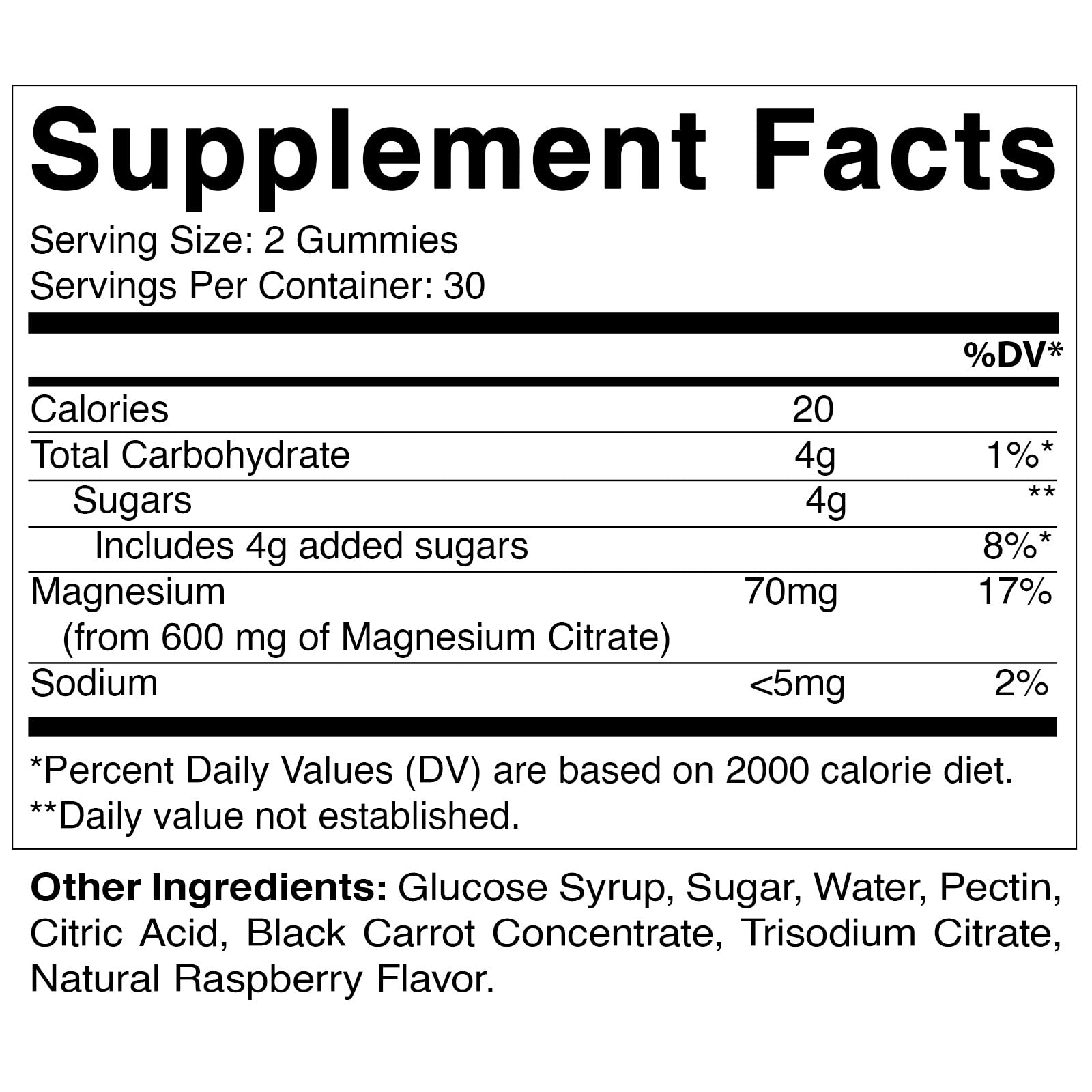 Foto 3 pulgar | Suplemento Vitamático De Gomitas De Magnesio 600 Mg, 60 Veganas X3 - Venta Internacional.