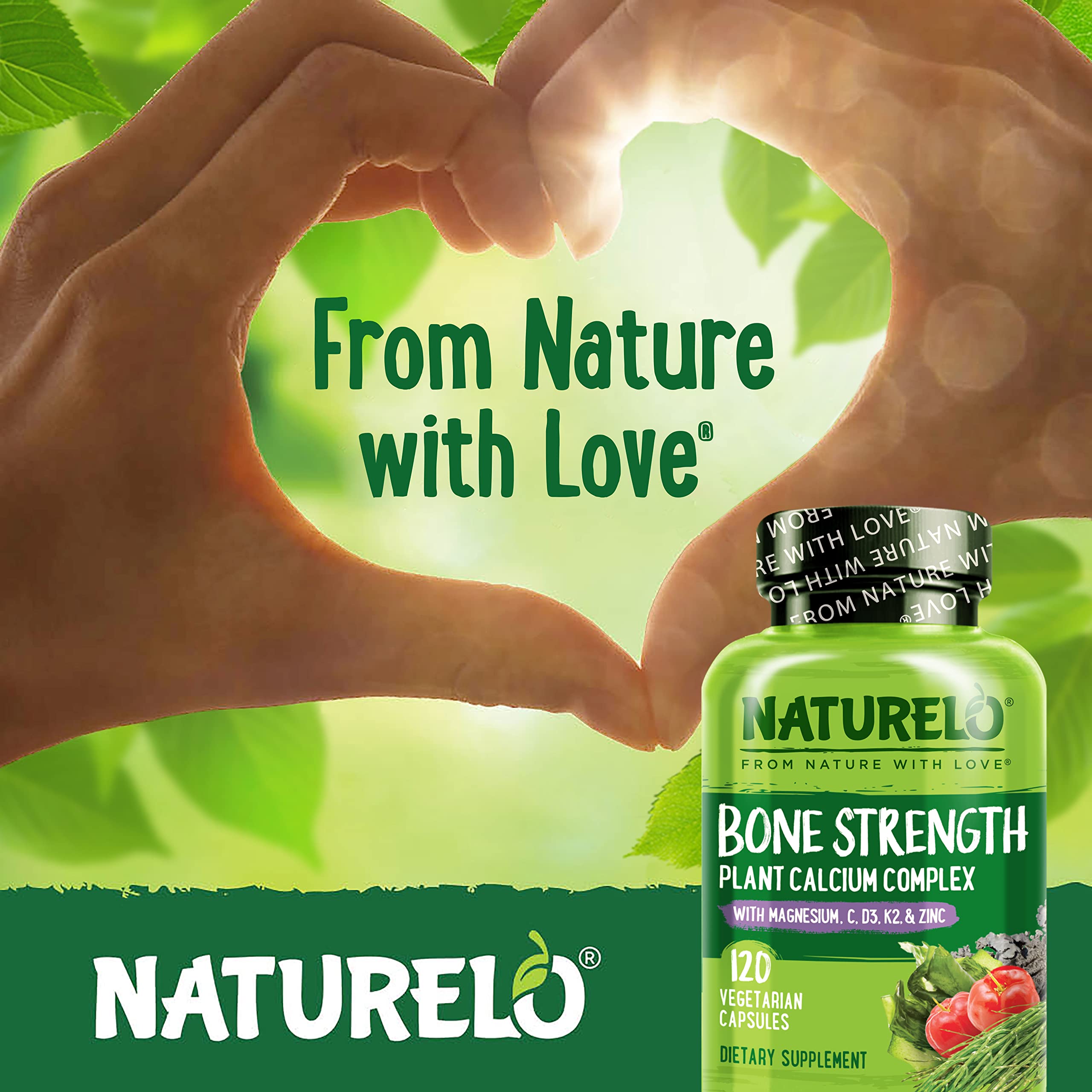 Foto 8 pulgar | Suplemento Naturelo Calcium Bone Strength 600 Mg 240 Cápsulas - Venta Internacional.