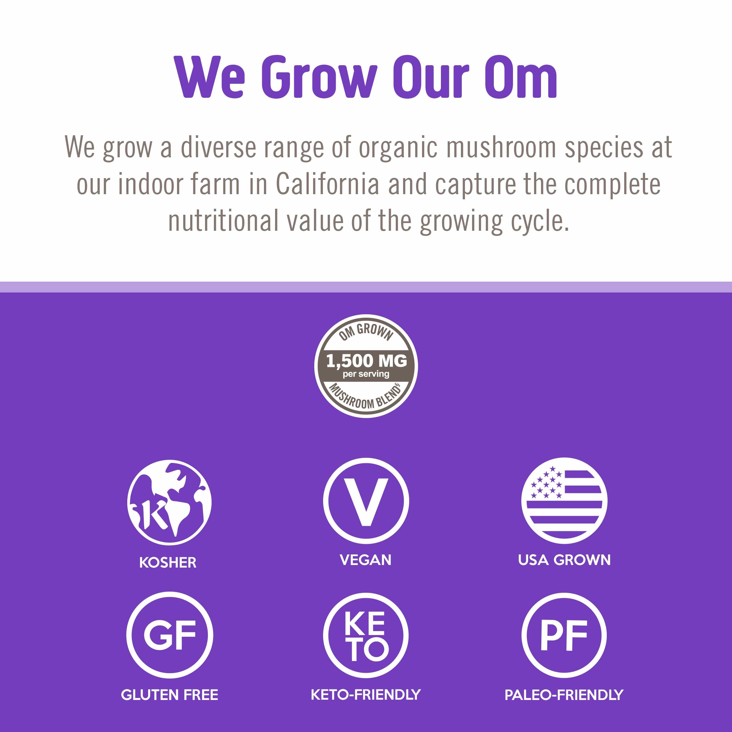Foto 7 | Suplemento Om Mushroom Superfood Sleep 90 Cápsulas - Venta Internacional.