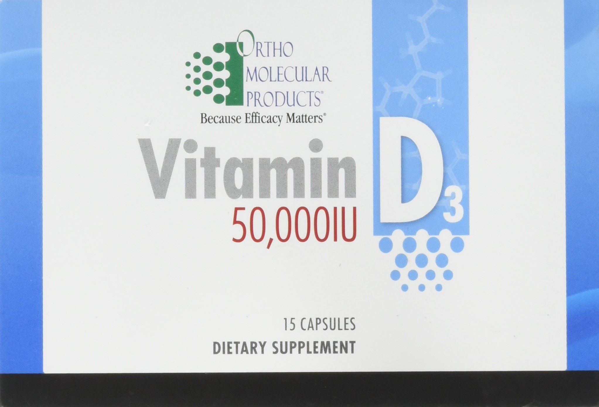 Foto 1 | Suplemento Ortho Molecular De Vitamina D3 De 50 000 Ui, 15 Cápsulas - Venta Internacional.