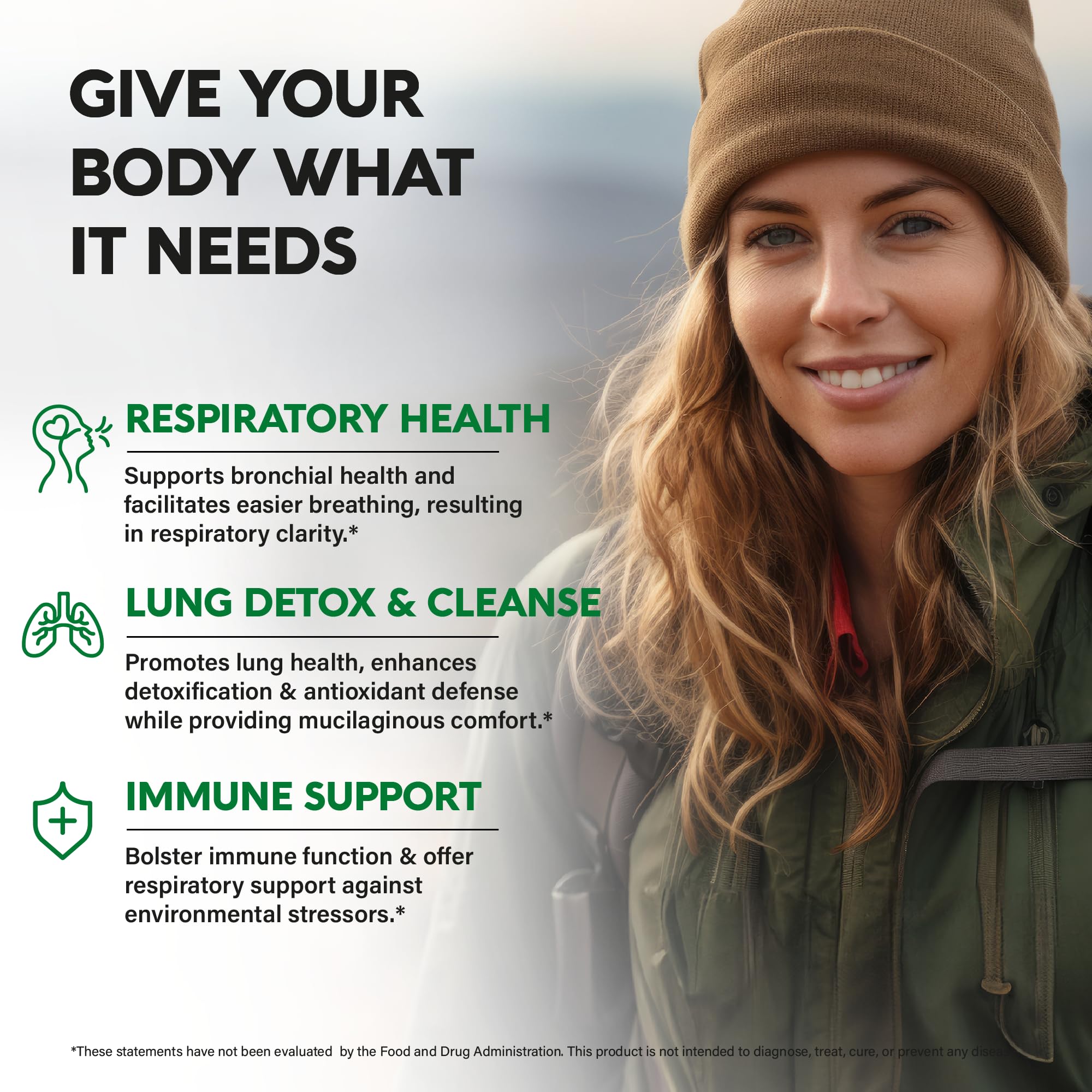 Foto 5 | Suplemento De Extracto De Hoja De Gordolobo Nutraharmony 3500 Mg Para Desintoxicación Pulmonar - Venta Internacional.