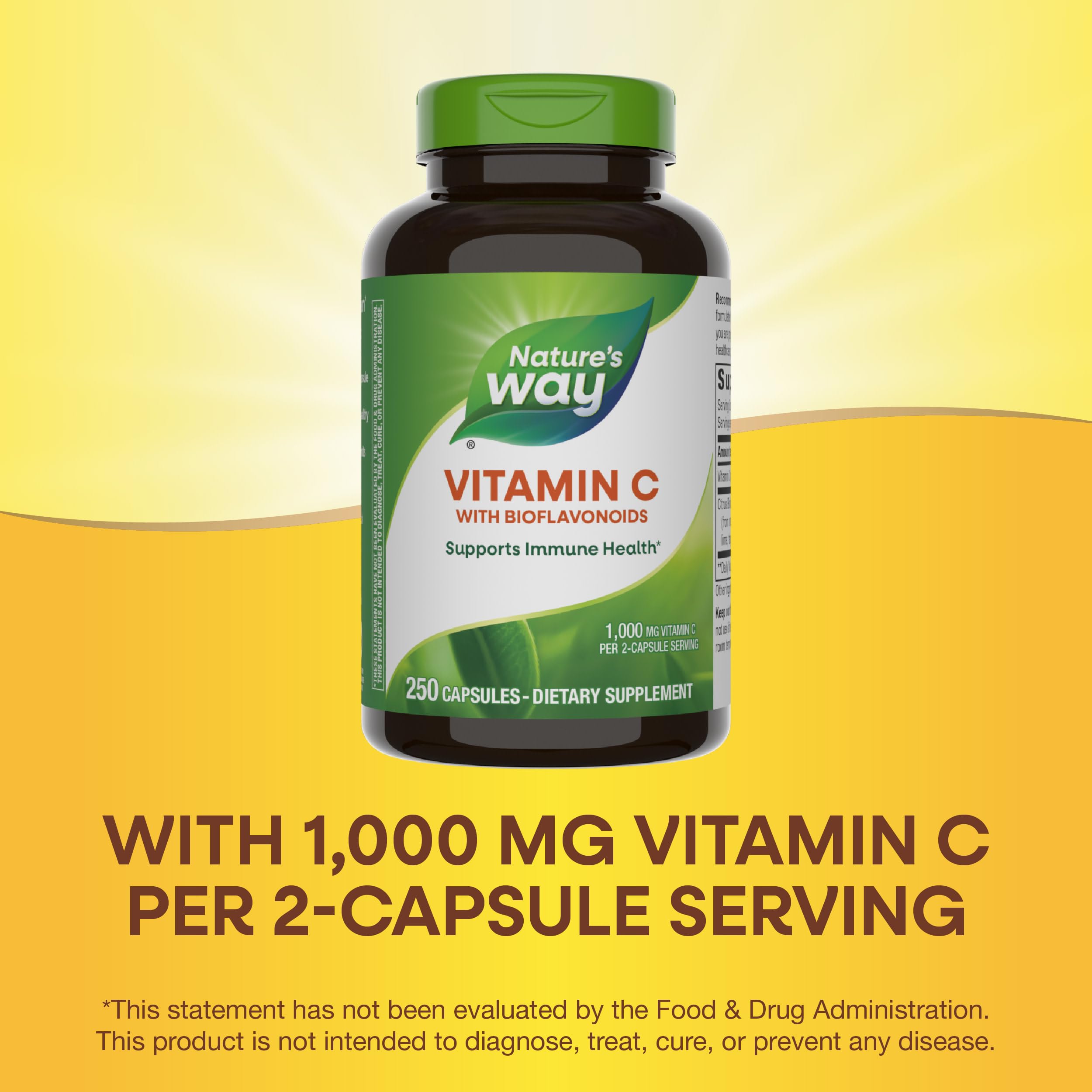 Foto 5 pulgar | Complementa La Vitamina C De Nature's Way Con Bioflavonoides De 1000 Mg - Venta Internacional.