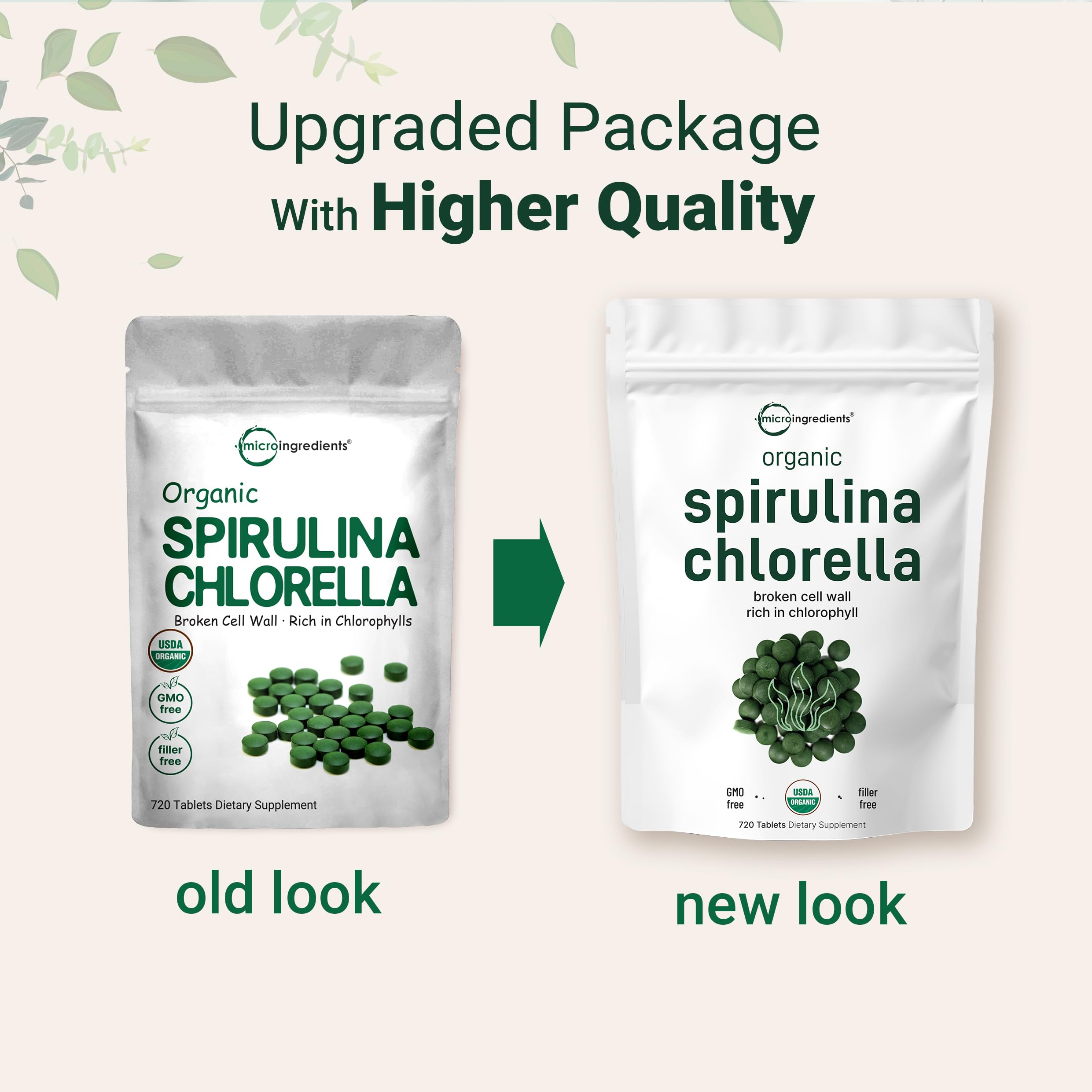 Foto 3 | Suplemento De Microingredientes: Clorella Y Espirulina Orgánica - Venta Internacional.
