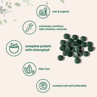 Foto 4 | Suplemento De Microingredientes: Clorella Y Espirulina Orgánica - Venta Internacional.