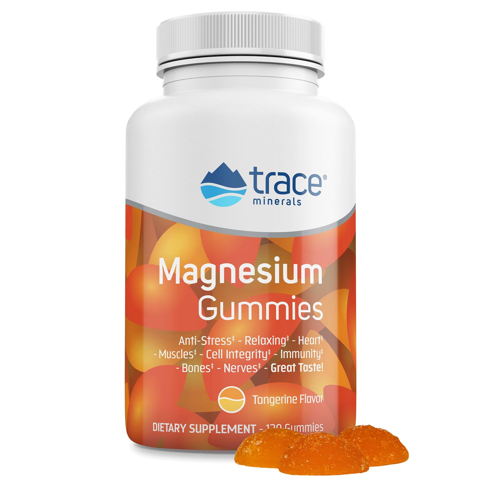 Foto 2 pulgar | Gomitas De Magnesio Supplement Trace Minerals I, 120 Unidades, Mandarina - Venta Internacional.