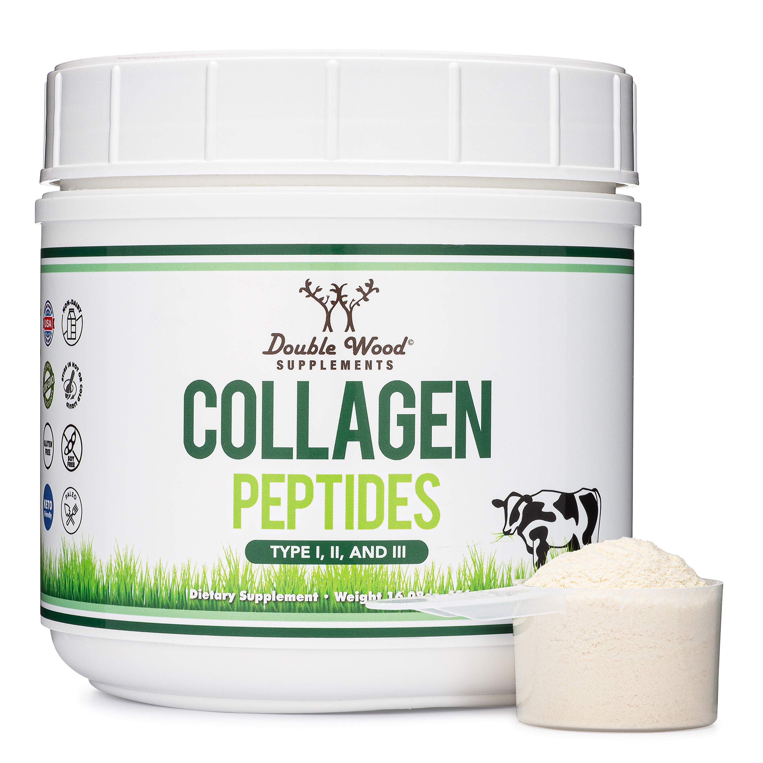 Foto 2 pulgar | Péptidos De Colágeno En Polvo, Doble Madera Hidrolizada, 450 Ml - Venta Internacional.