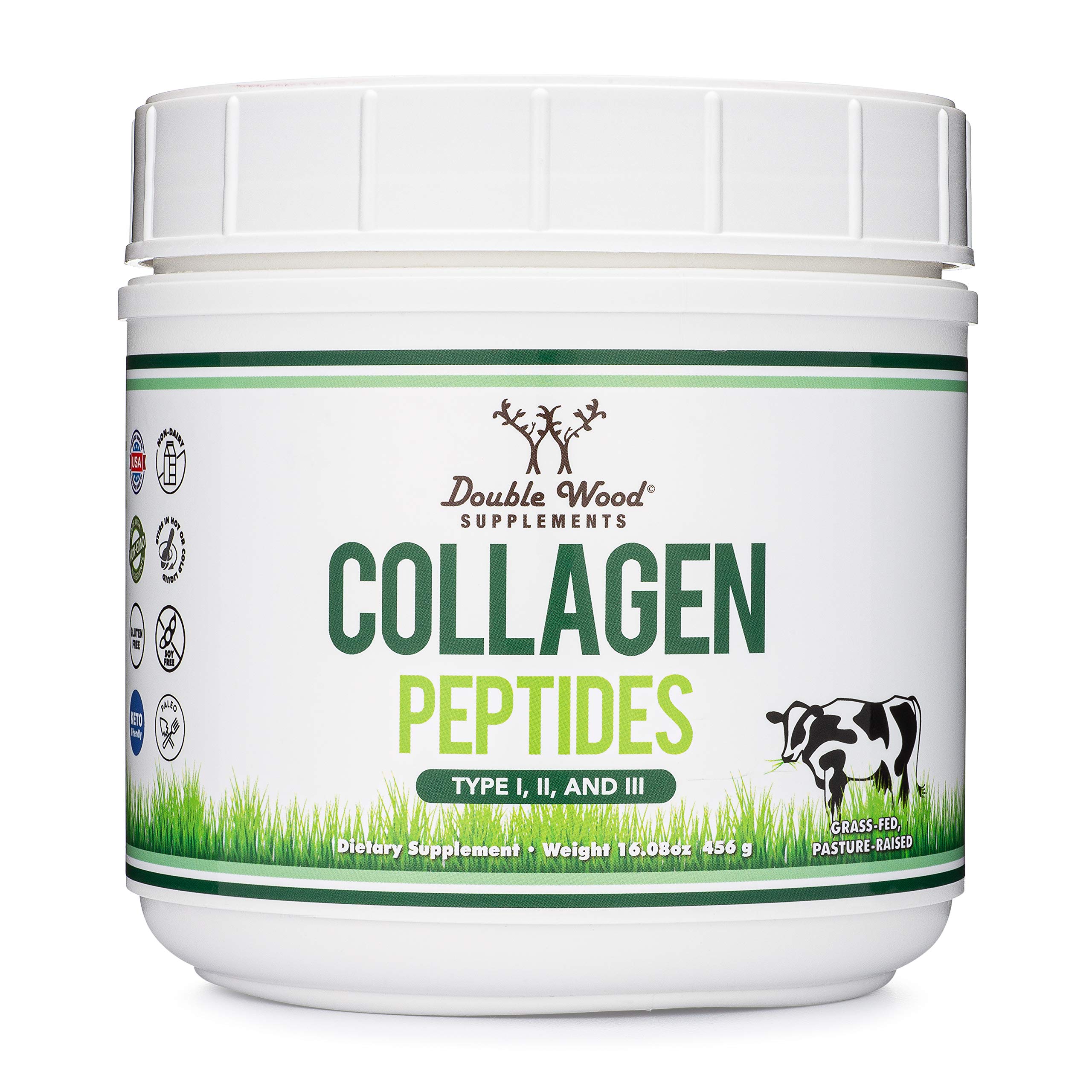 Foto 5 pulgar | Péptidos De Colágeno En Polvo, Doble Madera Hidrolizada, 450 Ml - Venta Internacional.