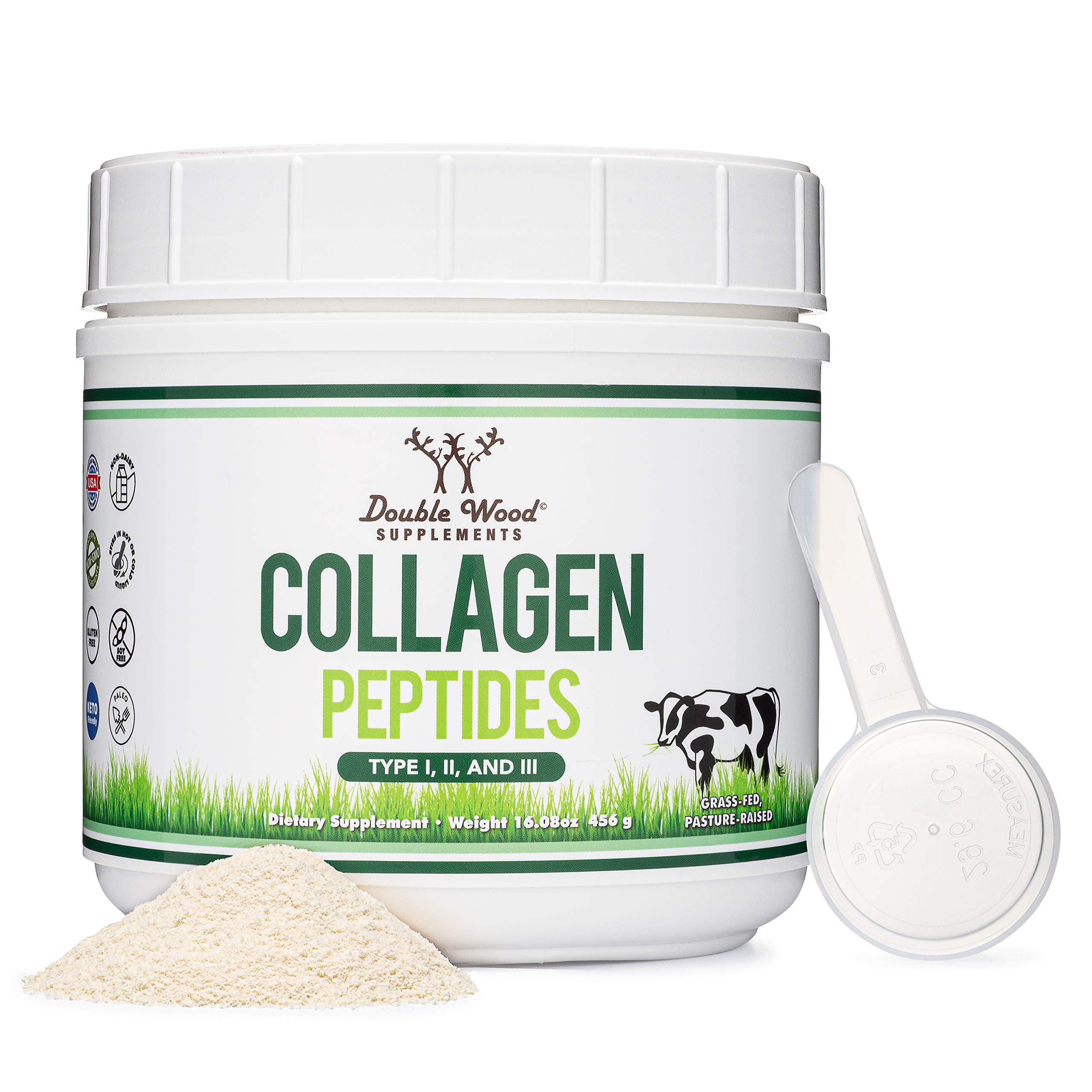 Foto 6 pulgar | Péptidos De Colágeno En Polvo, Doble Madera Hidrolizada, 450 Ml - Venta Internacional.