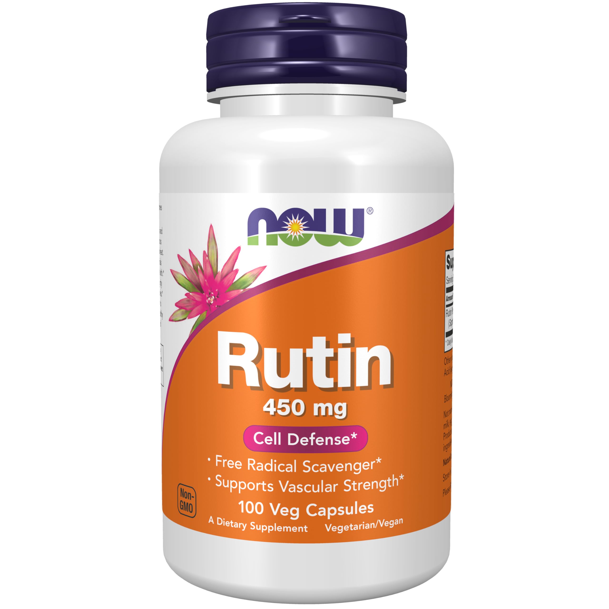 Foto 2 pulgar | Suplemento Now Foods Rutin (sophora Japonica) 450 Mg 100 Cápsulas - Venta Internacional.