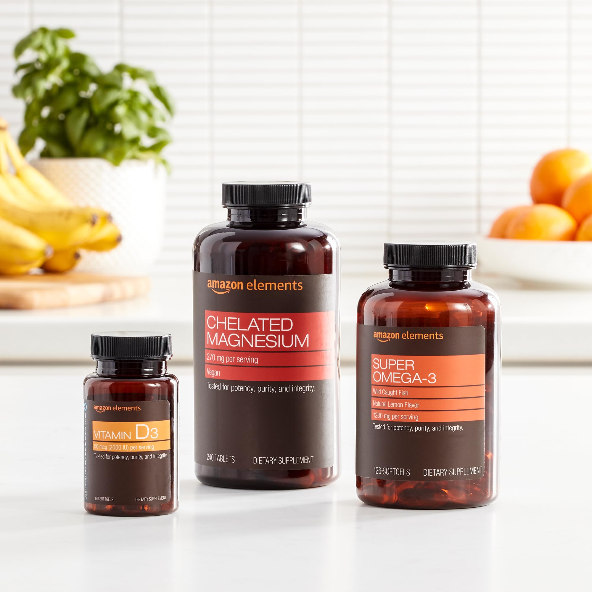 Foto 7 | Suplemento Amazon Elements Super Omega-3 120 Cápsulas Blandas - Venta Internacional.