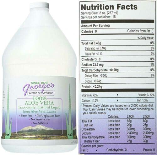 Foto 4 pulgar | Suplemento George's Always Active Aloe Vera 3,8 L - Venta Internacional.