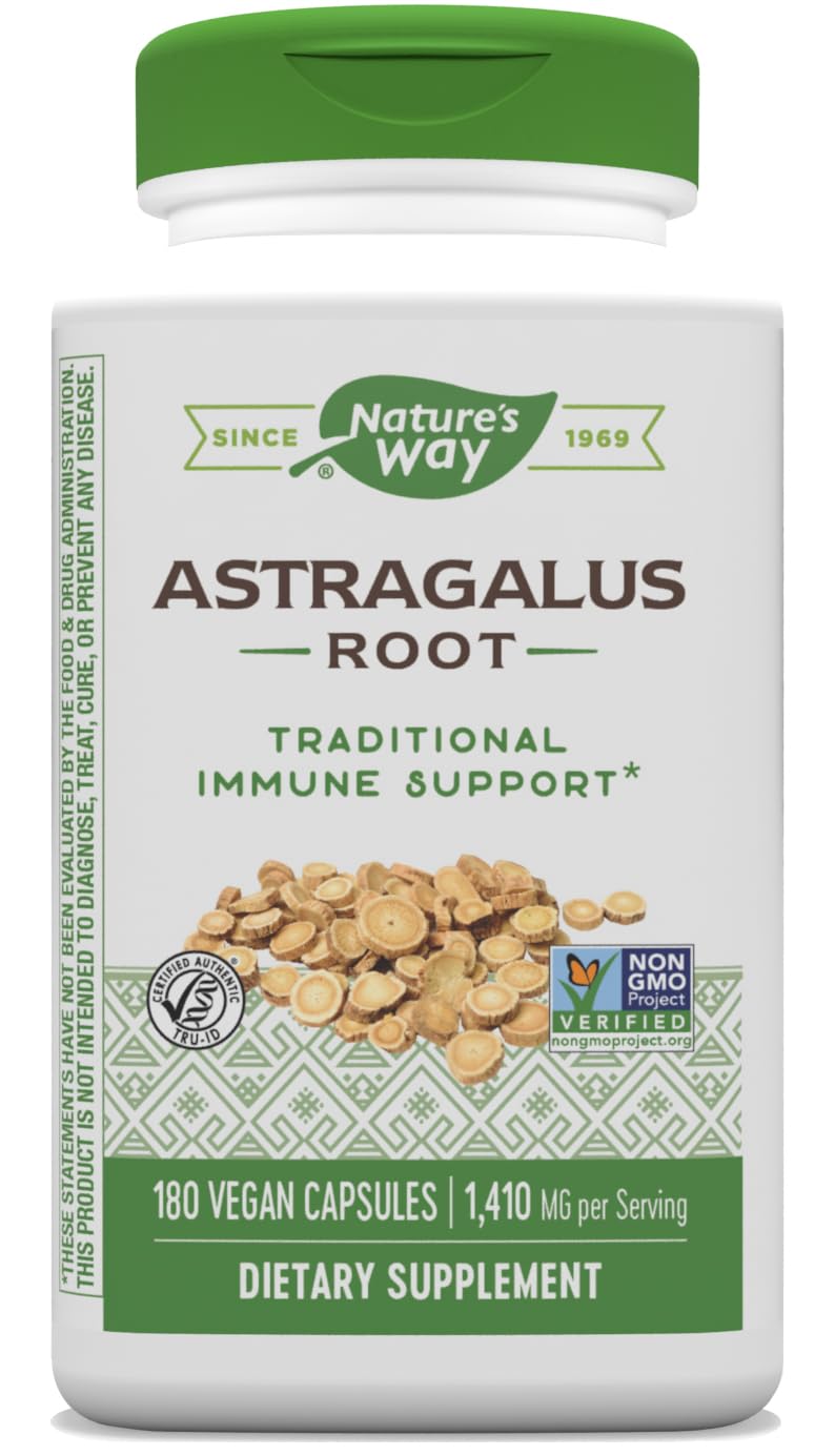 Foto 2 pulgar | Suplemento Nature's Way Con Raíz De Astrágalo, 180 Cápsulas Veganas - Venta Internacional.