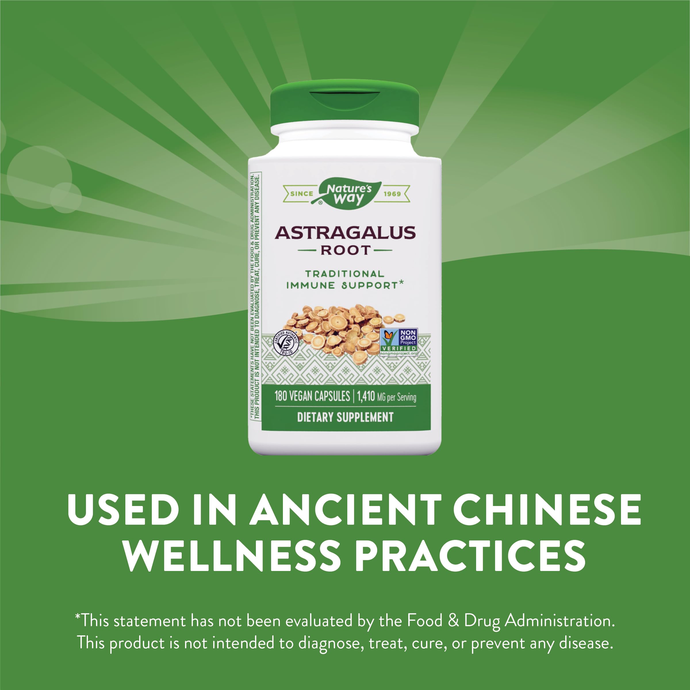 Foto 7 pulgar | Suplemento Nature's Way Con Raíz De Astrágalo, 180 Cápsulas Veganas - Venta Internacional.