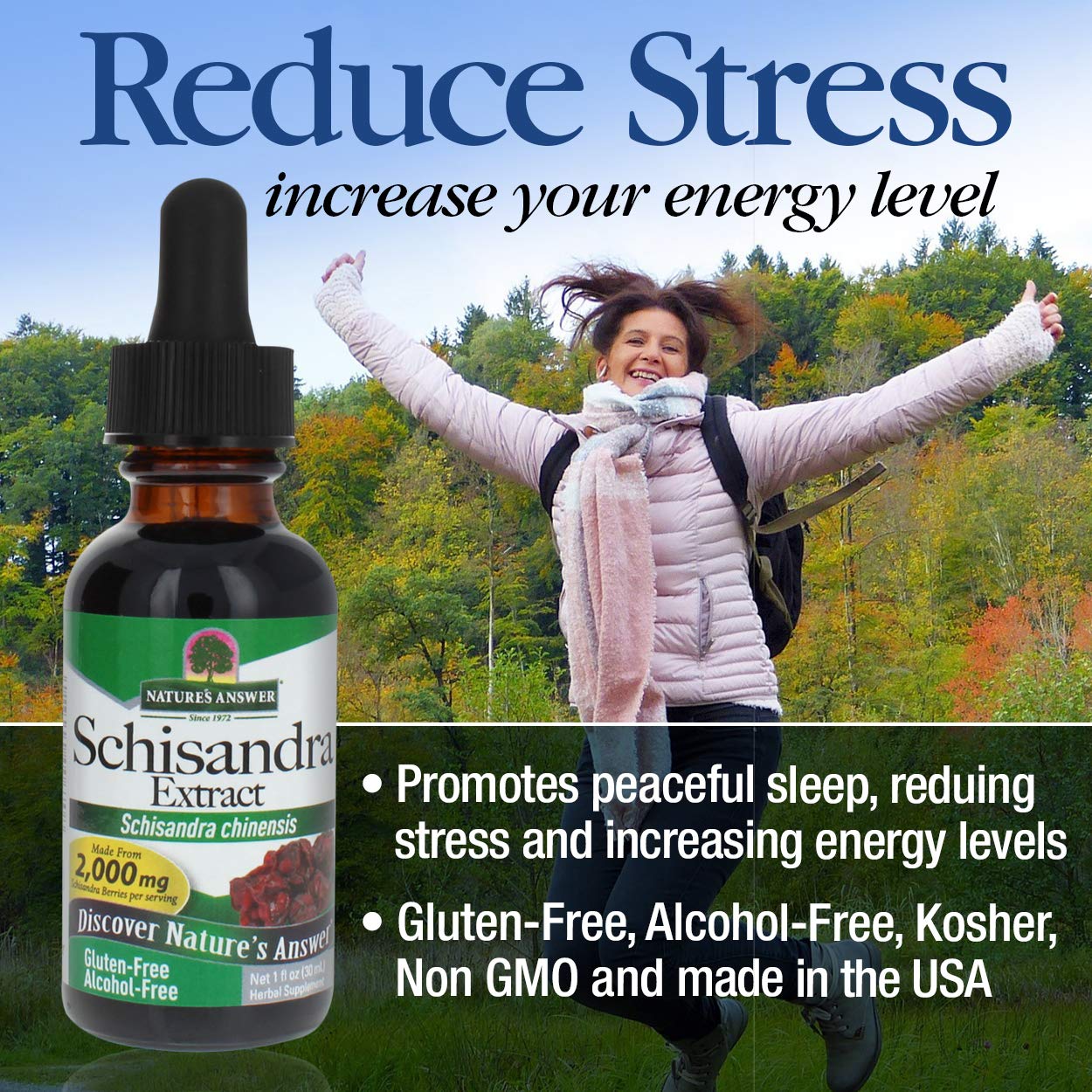 Foto 4 pulgar | Suplemento Nature's Answer Schisandra Berry 30 Ml - Venta Internacional.