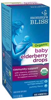 Foto 2 | Suplemento Mommy's Bliss, Gotas Orgánicas De Saúco Para Bebés, 90 Ml - Venta Internacional.