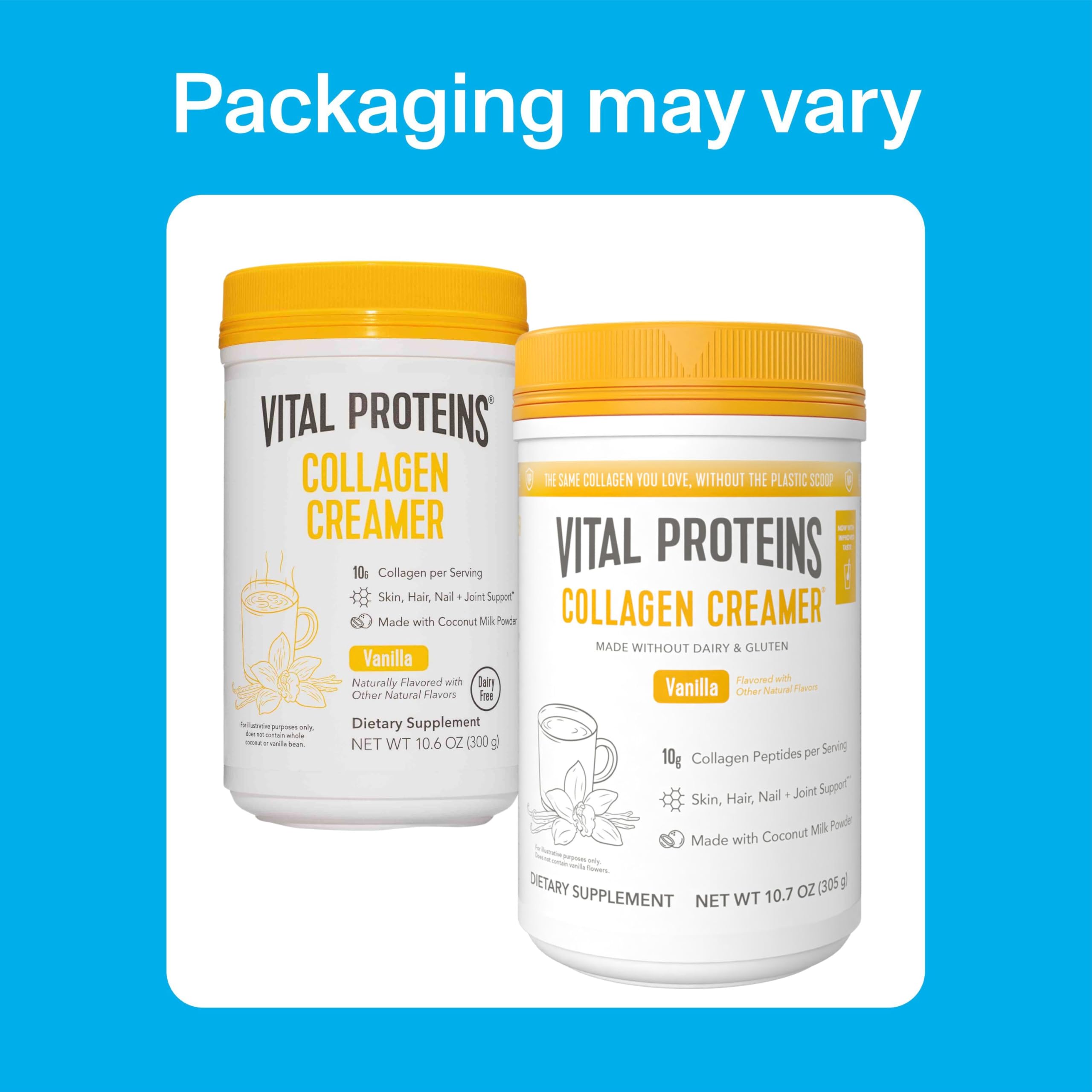 Foto 3 pulgar | Crema De Café Con Colágeno Vital Proteins Sabor Vainilla - Venta Internacional.