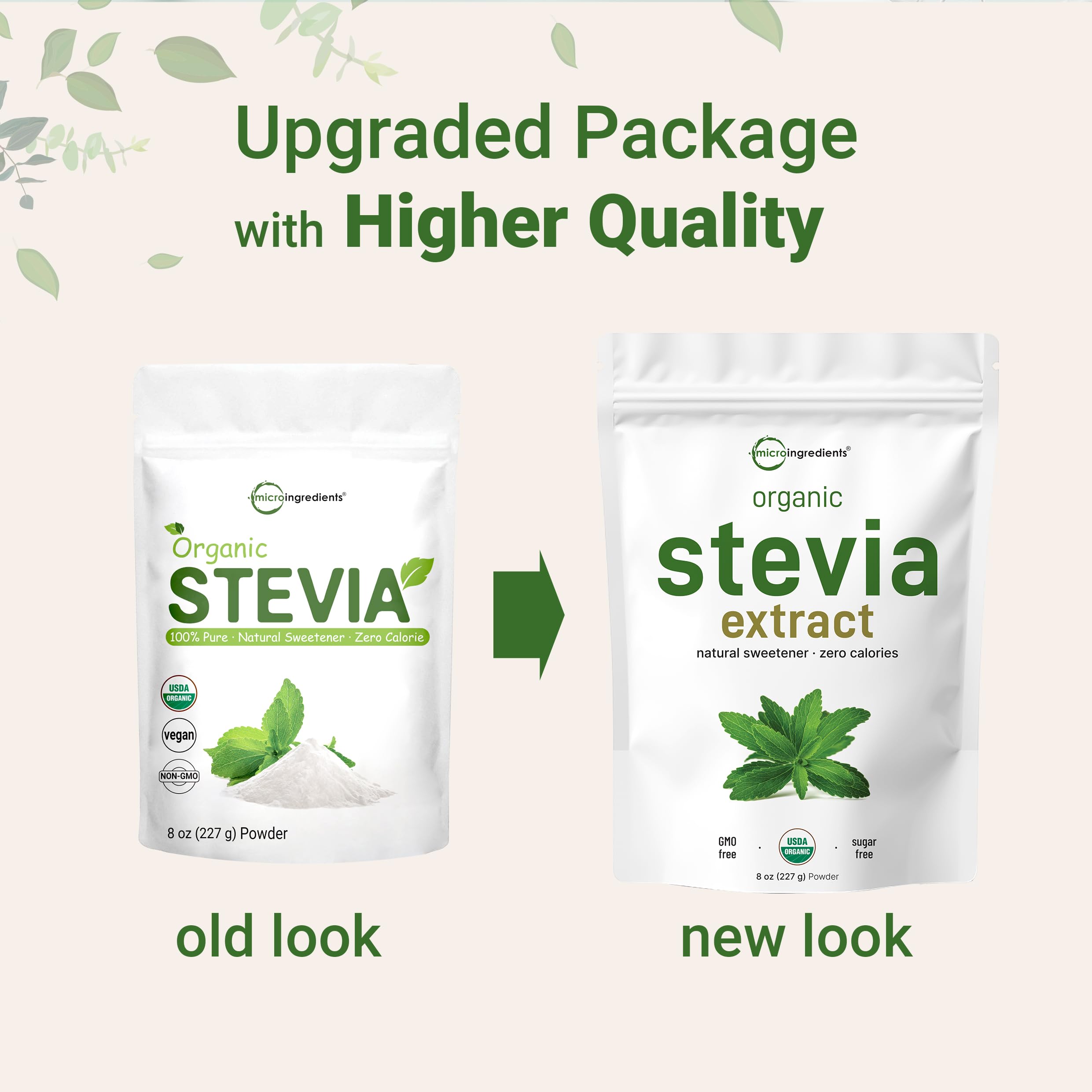 Foto 5 pulgar | Microingredientes De Stevia En Polvo, 250 Ml, 0 Calorías, Sin Azúcar - Venta Internacional.