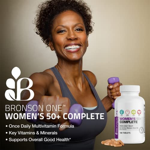 Foto 4 pulgar | Multivitamínico Multimineral Bronson One Daily Para Mujeres De 50 A Más De 90 Comprimidos - Venta Internacional.